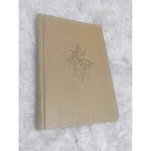 Ritual of the Order of the Eastern Star book 1956 Hardcover Unique Writing Nside